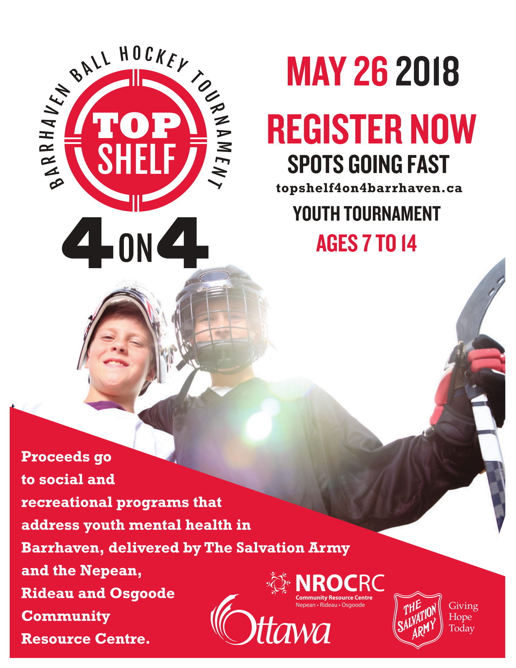 Top Shelf Ball Hockey Tournament JUMP Radio